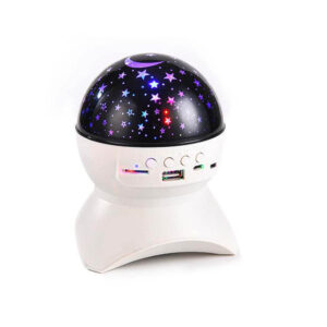 Veladora proyector de estrellas