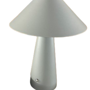 Lámpara de Mesa Opal - Gris claro