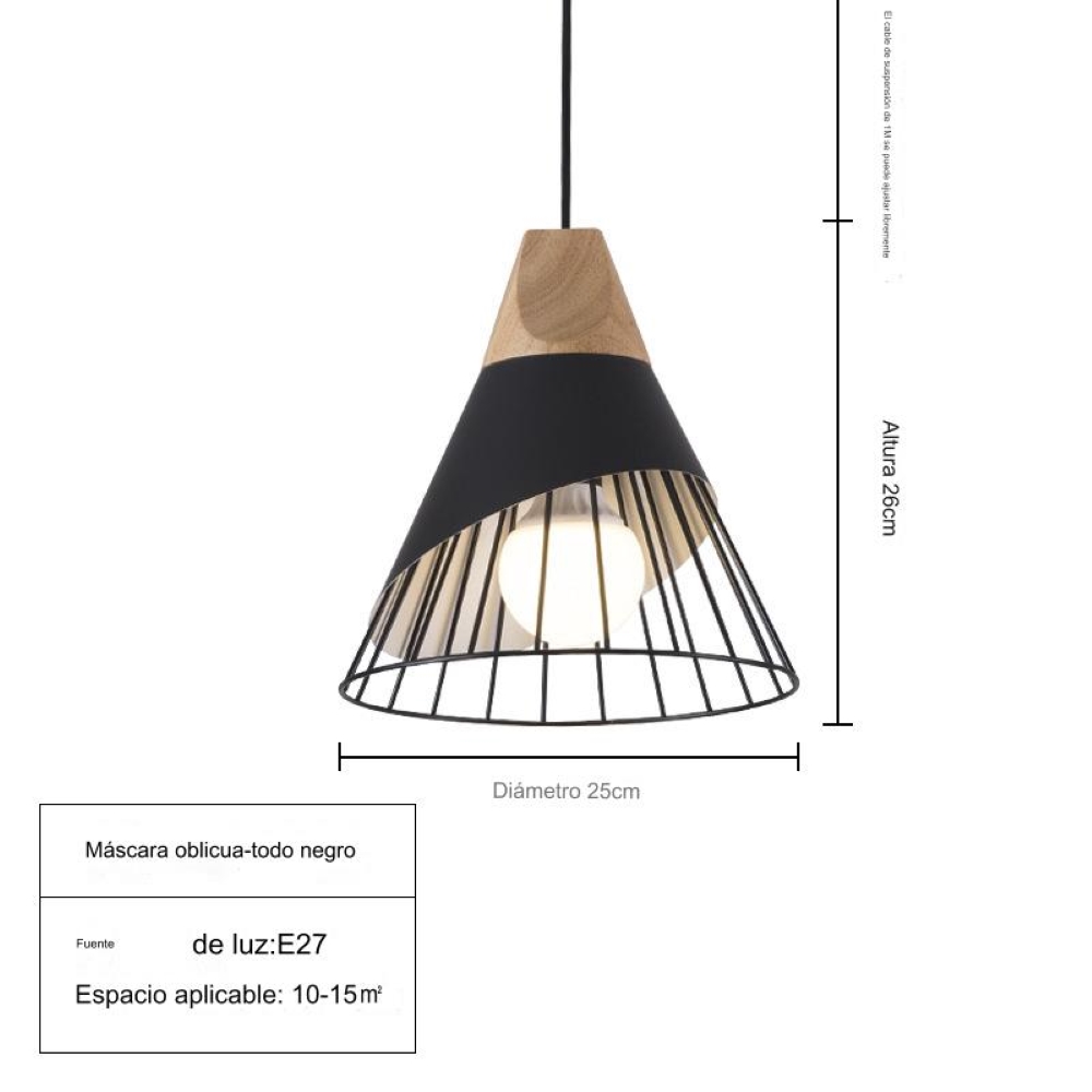 Luminaria colgante Astrid - Blanco - Imagen 3