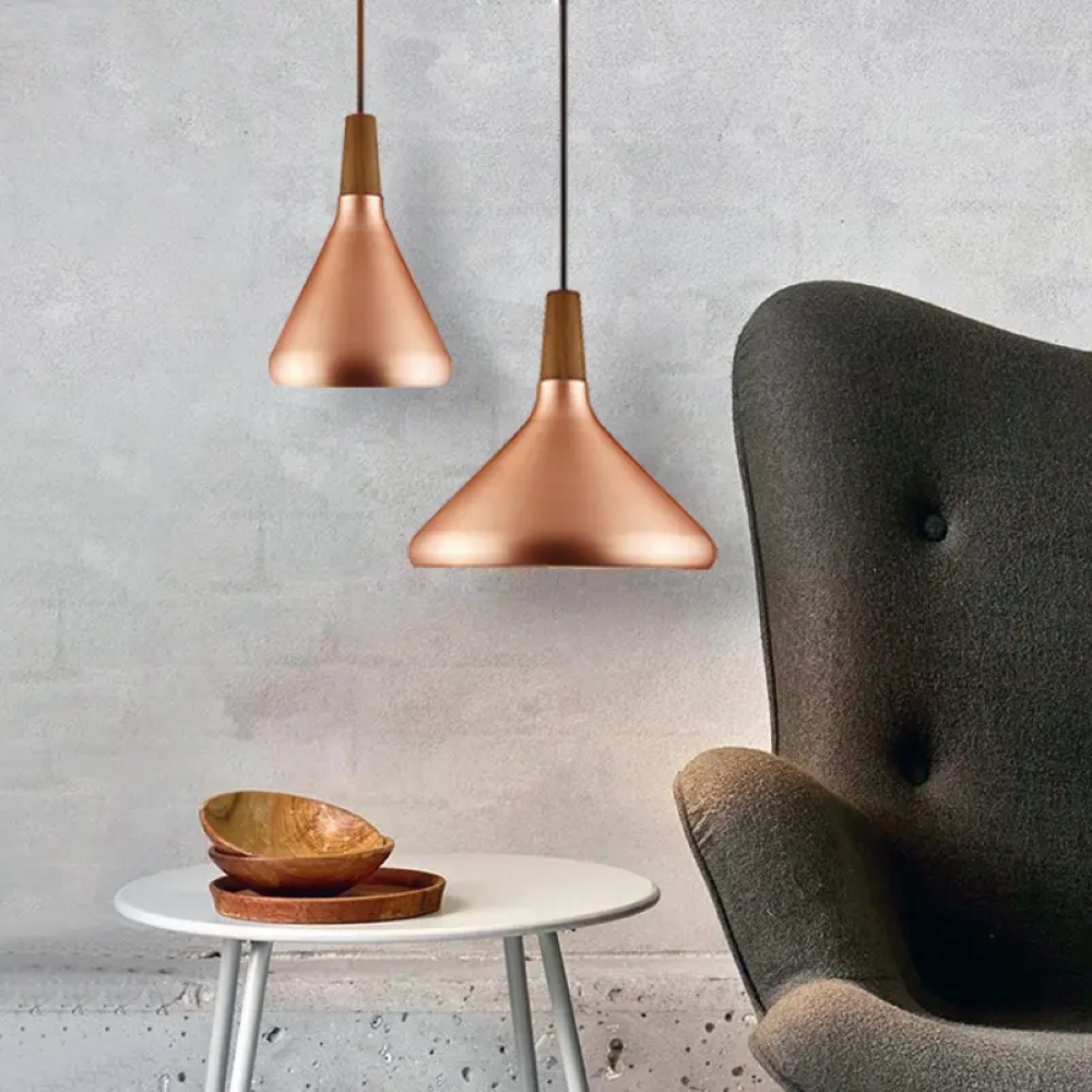 Luminaria colgante Cody - Rose Gold - Imagen 5